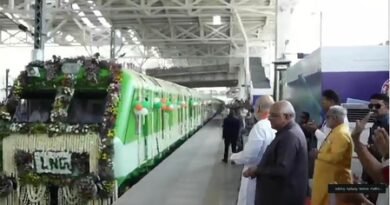 Amit Shah flags off India’s first LNG-powered train from Sabarmati