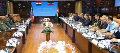 India and Ethiopia discuss military exercises, defence cooperation