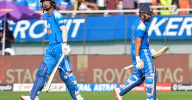 <div>3rd ODI: Rahul’s unbeaten 129, Rohit and Gaikwad fifties take India to 351/7 against WI</div>